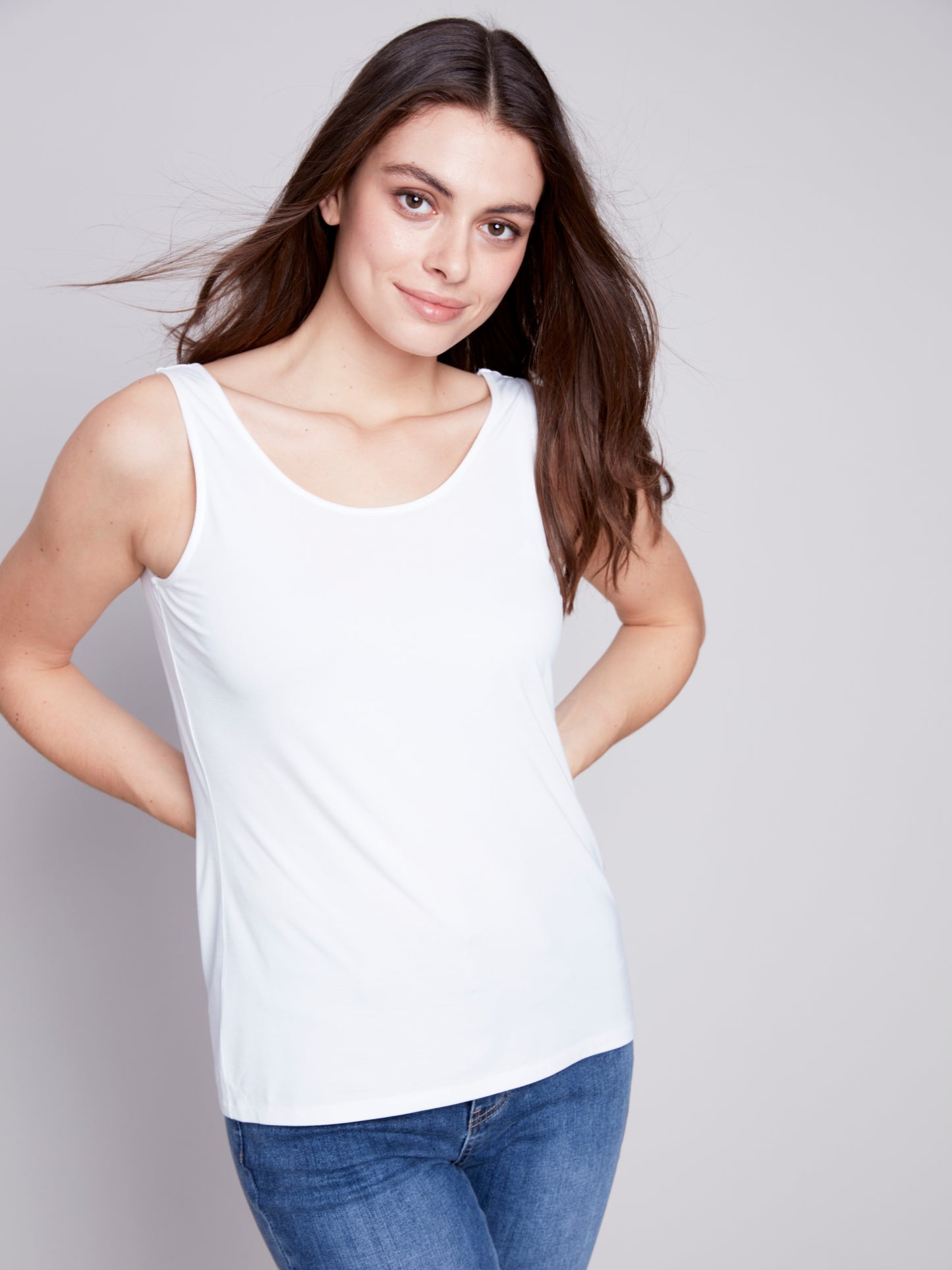 Charlie B. - Camisole - Blanc - C1243S-730A-002