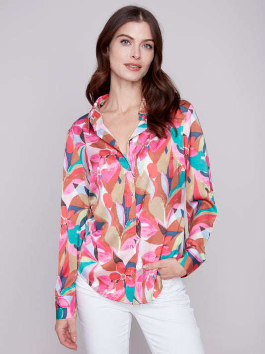 Charlie B. - Blouse - Flora - C4497P