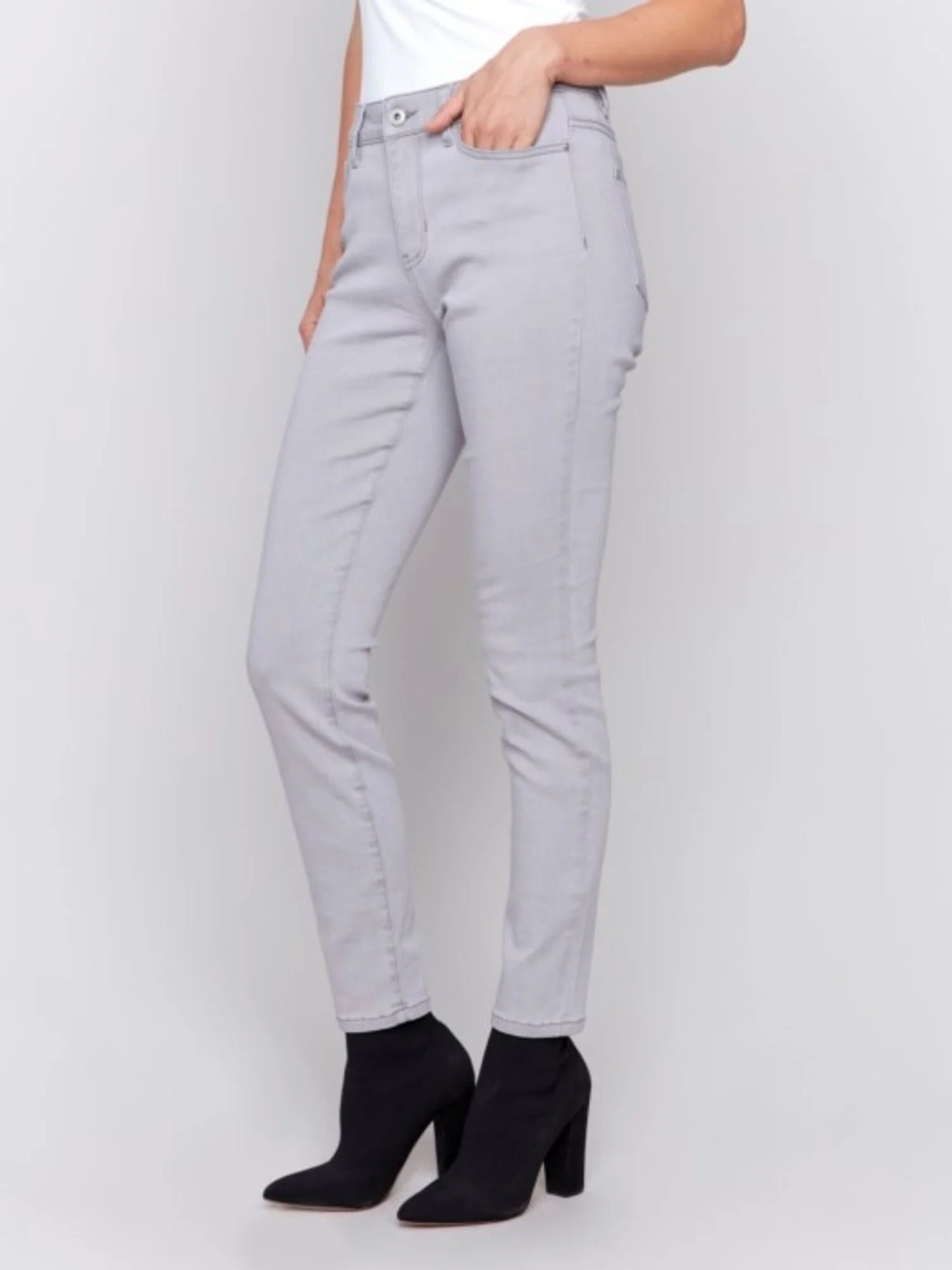 Charlie B. - Jeans - Gris - C5370RR-452B-393