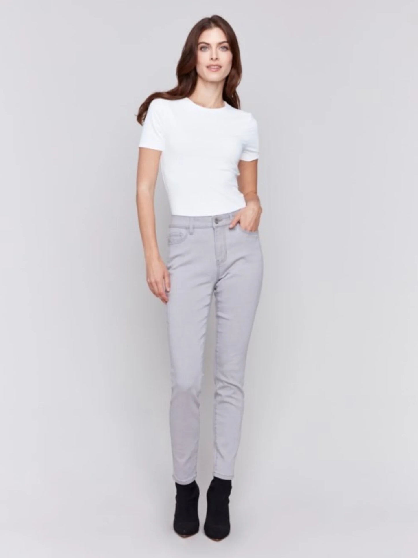 Charlie B. - Jeans - Gris - C5370RR-452B-393