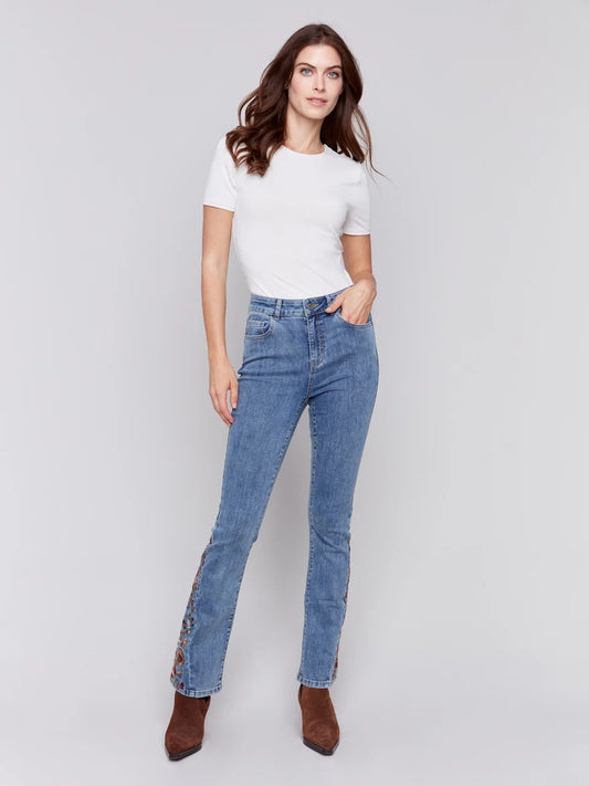 Charlie B. - Jeans - Bleu moyen - C5574-431A-156