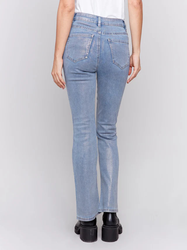 Charlie B. - Jeans - Bleu argent - C5533P-047C-685