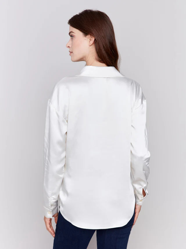 Charlie B. - Blouse - Écru - C4489R-984B-276